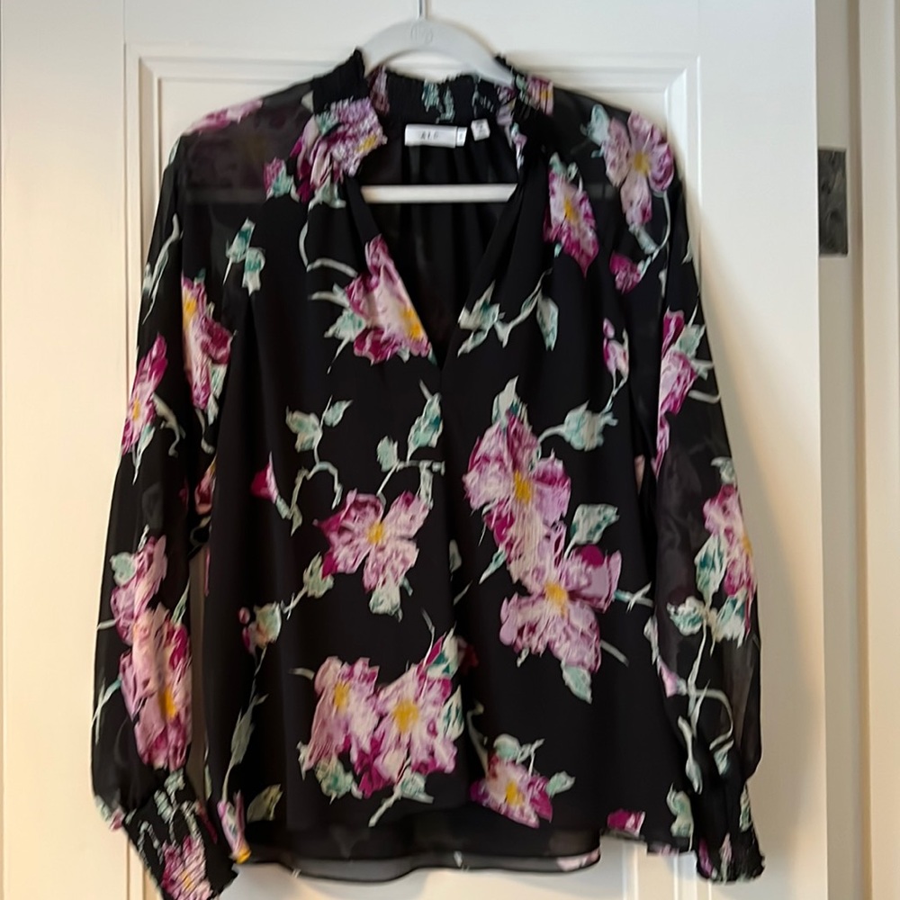 A.L.C. Size 0 floral blouse